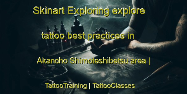Skinart Exploring explore tattoo best practices in Akancho Shimoteshibetsu area | TattooTraining | TattooClasses | SkinartTraining-Japan
